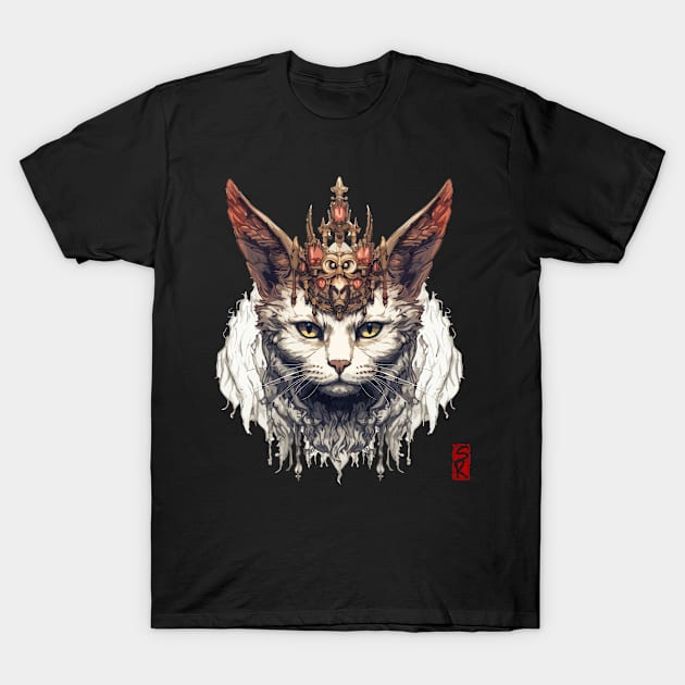 Evil cat T-Shirt by siriusreno